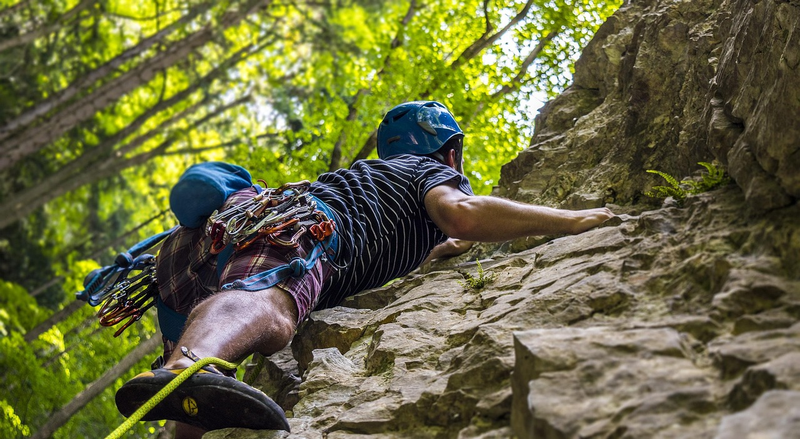 Rock Climbing in Yosemite National Park, USA